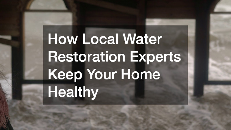 How Local Water Restoration Experts Keep Your Home Healthy
